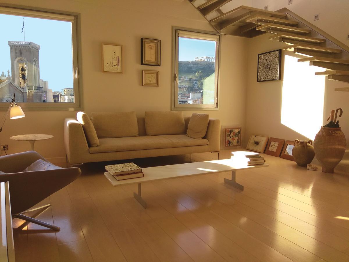 Apartmán Hidesign Athens Acropolis Luxury Penthouse In Plaka Exteriér fotografie