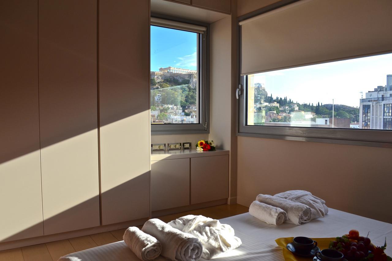 Apartmán Hidesign Athens Acropolis Luxury Penthouse In Plaka Exteriér fotografie