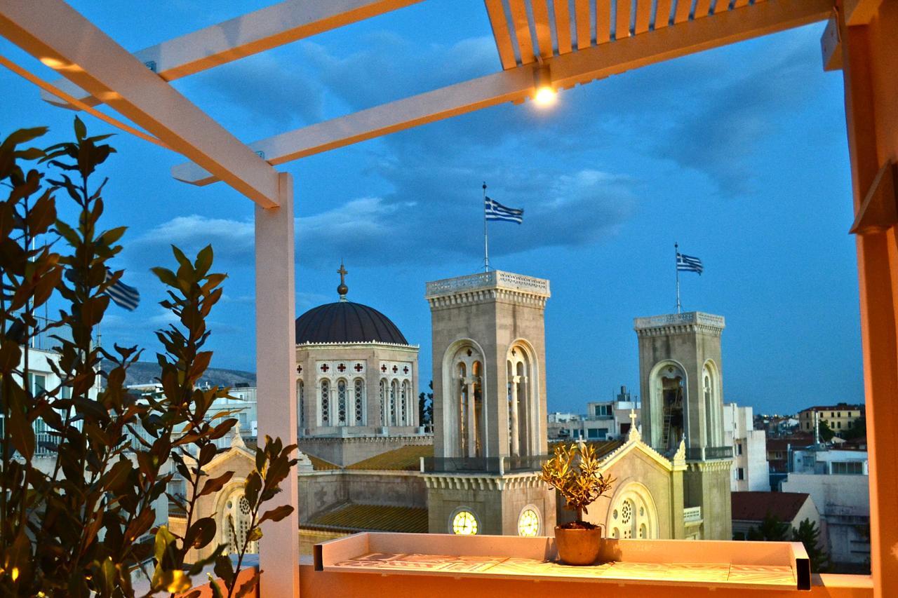 Apartmán Hidesign Athens Acropolis Luxury Penthouse In Plaka Exteriér fotografie