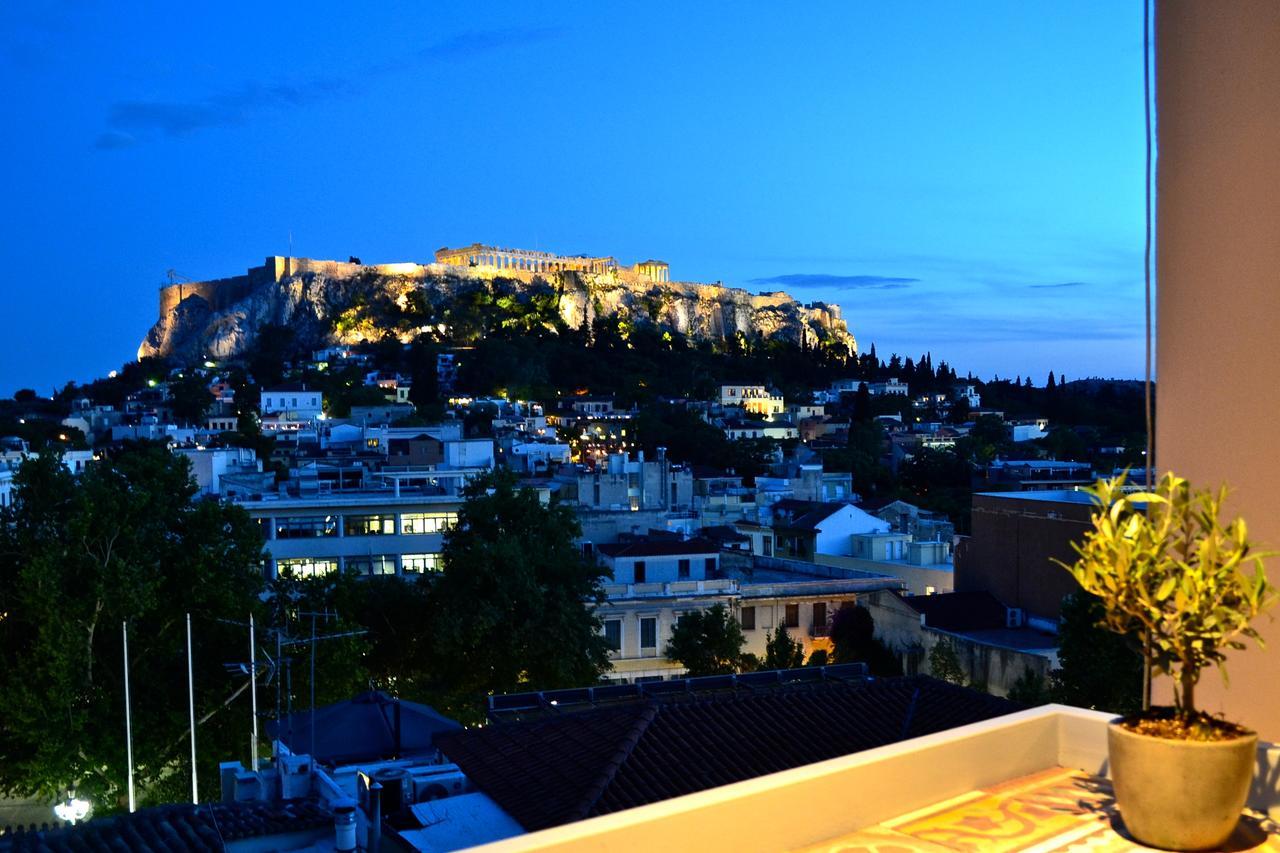 Apartmán Hidesign Athens Acropolis Luxury Penthouse In Plaka Exteriér fotografie